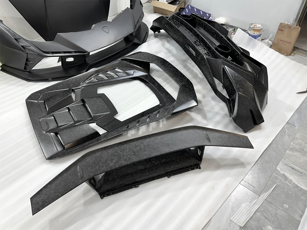 Dry Carbon Fiber Body Kit Automotive Accessories Lamborghini Huracan Upgrades Tecnica