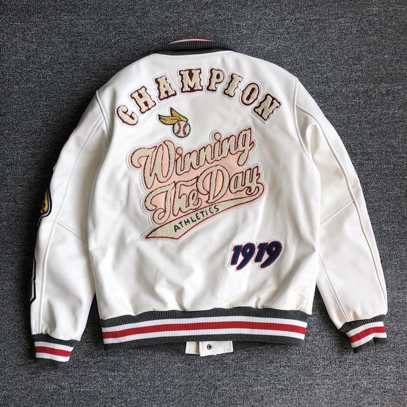 Customised Fashion Crop Top Baseball Coat Loose Casual Letterman Mens Patch Polyester Cropped Varsity Jacket