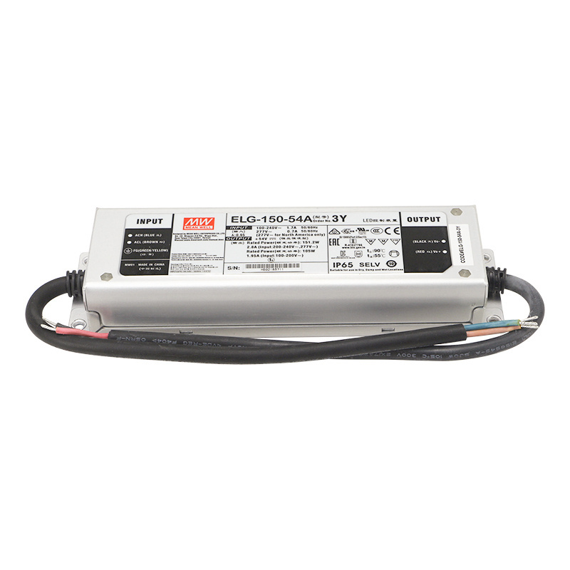 MEAN WELL Brand New ELG Series 150W 42V DALI Dimming Led Driver For LED Bulb Lighting