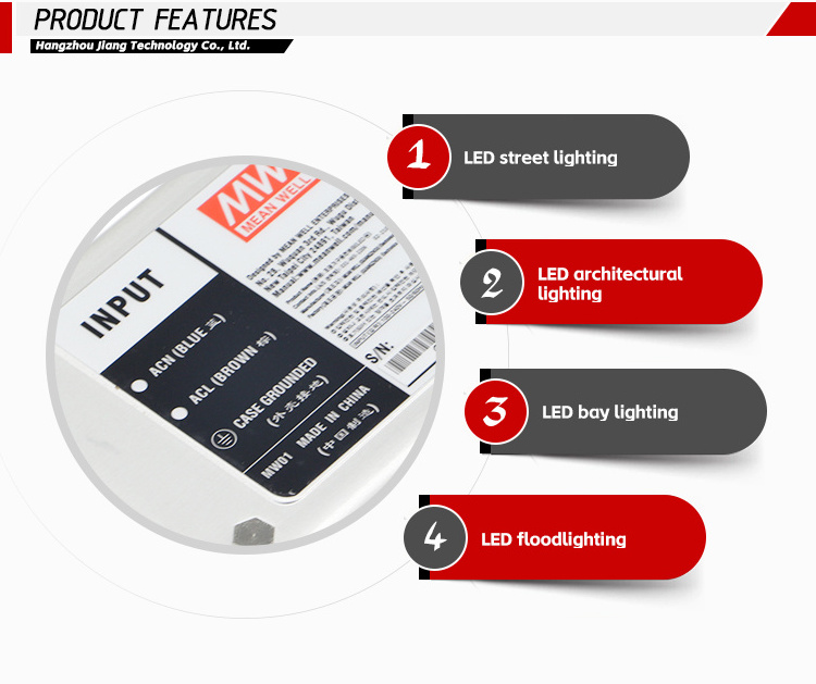 MEAN WELL Brand New ELG Series 150W 42V DALI Dimming Led Driver For LED Bulb Lighting