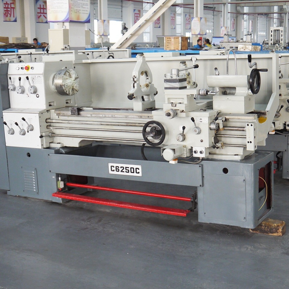 Chinese Horizontal Manual Lathe Machine 2000mm Centre Length mechanical metal lathe