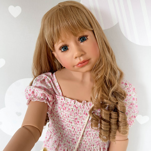 NPK 120cm Ball Jointed Model Doll Long Hair Princess Girl Collectible Art Doll Reborn Big Doll