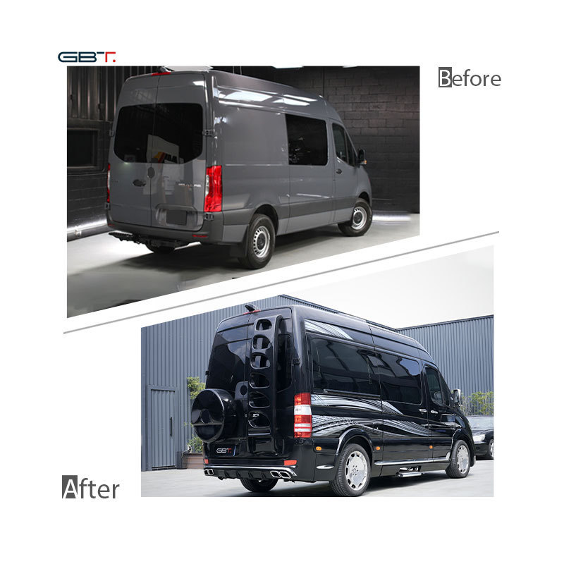 Mercedes Sprinter Van Body Kit W906 For Mercedes Benz Sprinter Front  Bumper Grille W906 Upgrade To W907 Bodykit