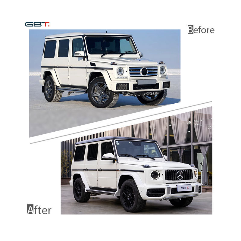 2024 Mercedes G wagon car bumpers conversion G500 W463 Upgrade to W464 G63 Body Kit For benz G class 2009-2018