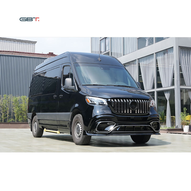 New Sprinter Van Body Kit Front Bumper Grille facelift van conversion kit Bodykit mercedes sprinter W907 for Mercedes-benz