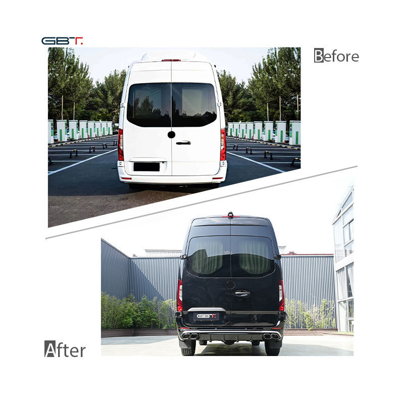 New Sprinter Van Body Kit Front Bumper Grille facelift van conversion kit Bodykit mercedes sprinter W907 for Mercedes-benz