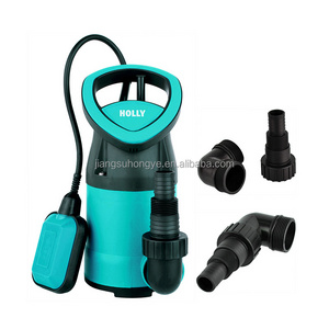 Low pressure 6500l/h electric 110v 220v submersible sump clean water pump 350W 1720 GPH 0.5HP Water Butt Pump with Float Switch