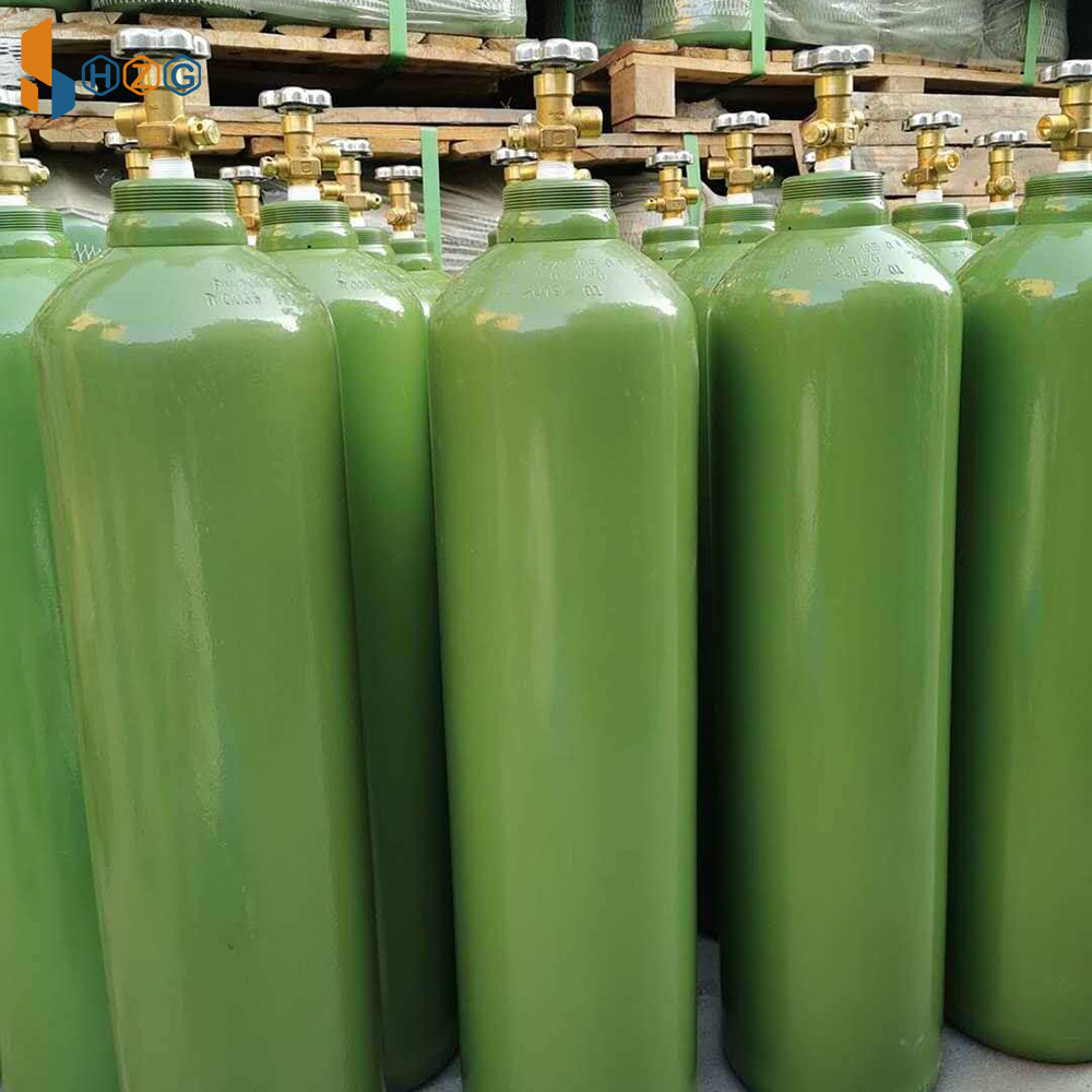 Wholesale Gas Bottle Composite Empty Gas Tank For Sale Argon/Helium/N2/O2/Industrial Gas Cylinders