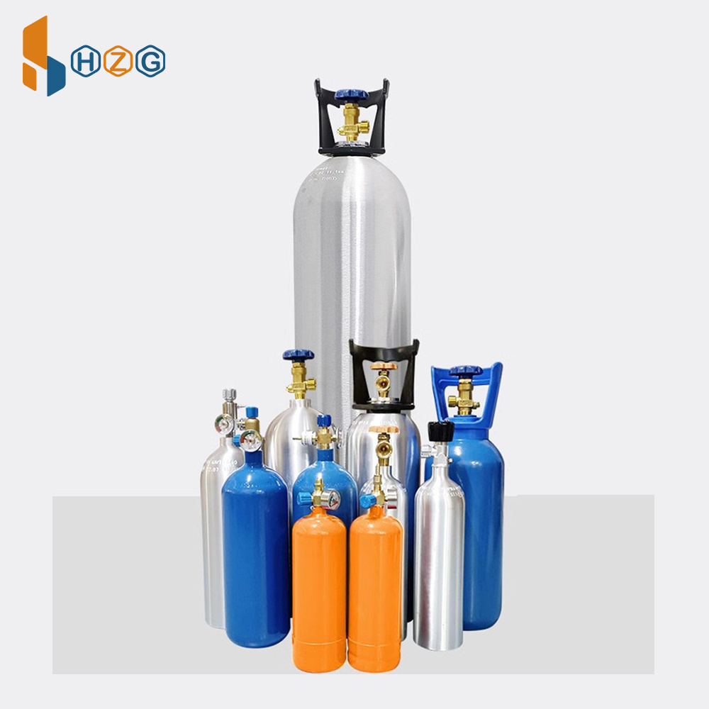 Refillable 20l 30l 40l 50l 60l 70l Industrial Gas Cylinder N2/Nitrogen O2/Oxygen/Co2/H2/Hydrogen Cylinders With Iso9809-3