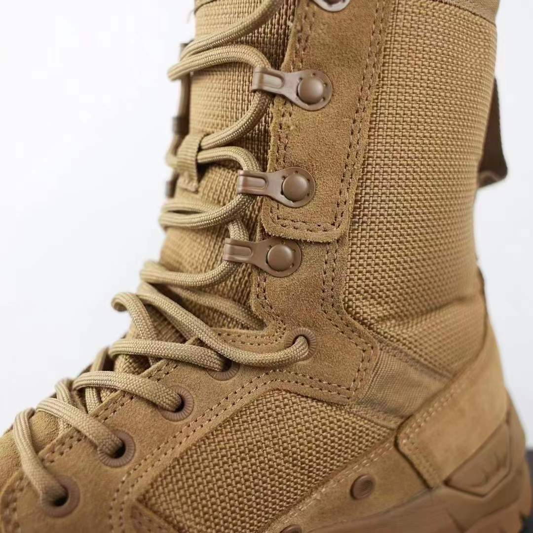 Hiking Boots Tactical Use Boots High Quality Sport Outdoor Desert colors Leather tactical Boots