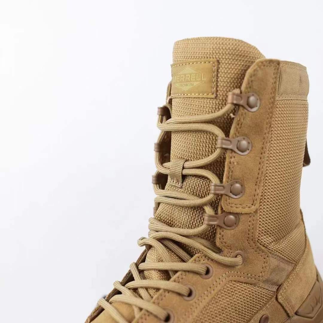 Hiking Boots Tactical Use Boots High Quality Sport Outdoor Desert colors Leather tactical Boots