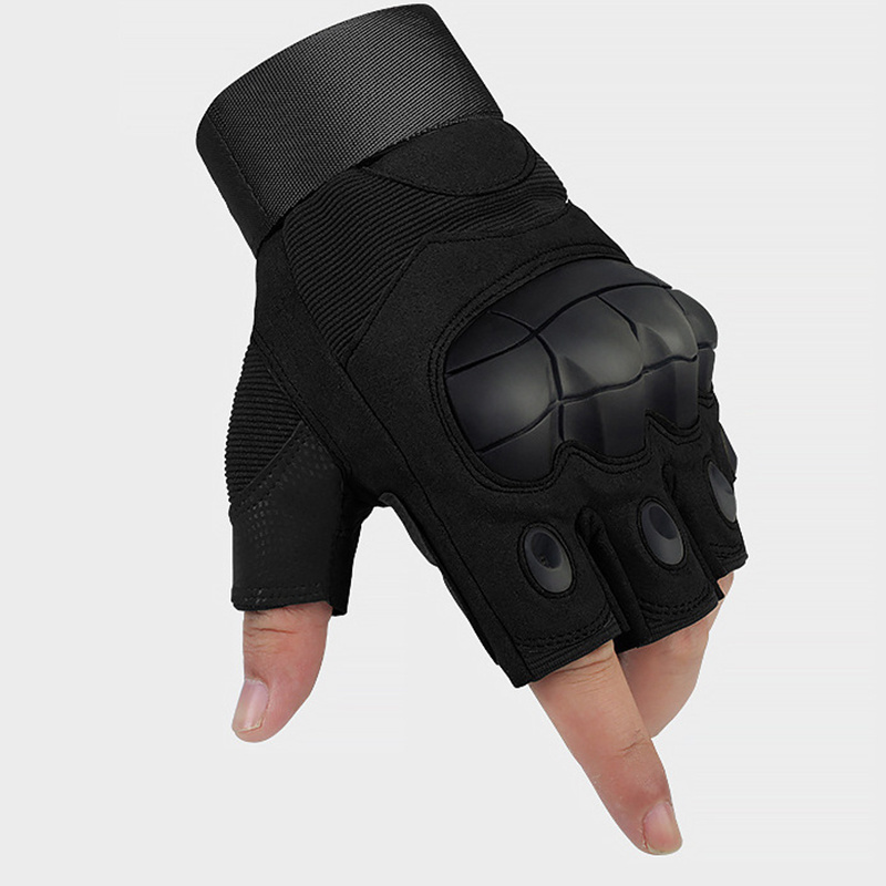 Hand Protection Fingerless Climbing Outdoor Sport Half Finger Tactical Gloves work gloves men