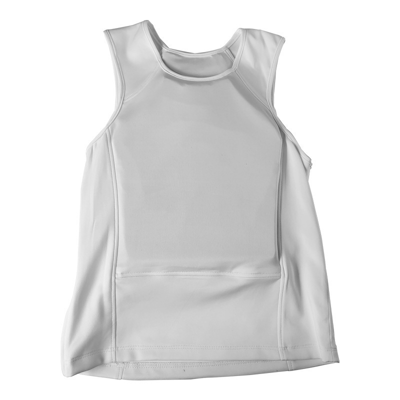 Black/White Light Weight Protective T-shirt Soft Panel Concealable concealed Tactical armor Vest