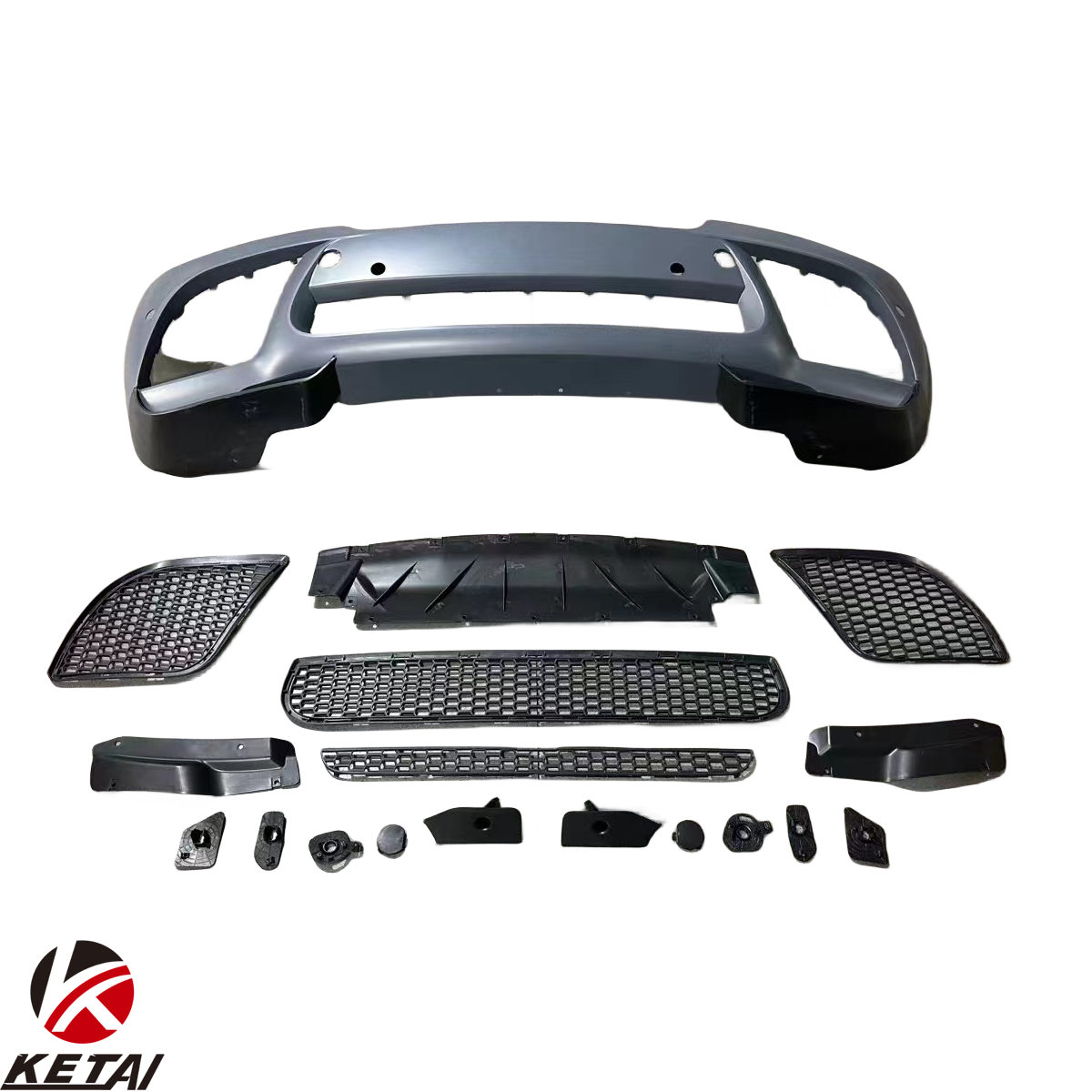 New car parts Mp style Body kit for BMW X6 E71 upgrade MP front bumper rear lip front grille spoiler body kits