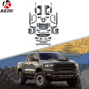 Car body kit Front bumper  Dodge RAM 1500 Upgrade TRX T-Rex Kit body kit for Dodge 2019-2023