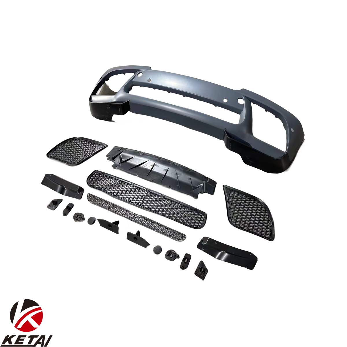 New car parts Mp style Body kit for BMW X6 E71 upgrade MP front bumper rear lip front grille spoiler body kits