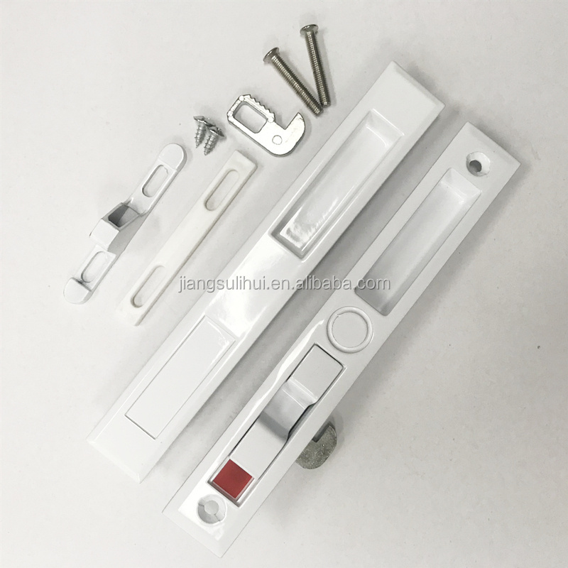 High Quality two-side hook  bolt door lock for sliding door