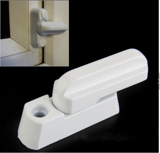 the light one T-shaped window /door handle Jammer sash lock handle latch protects child safety window locks