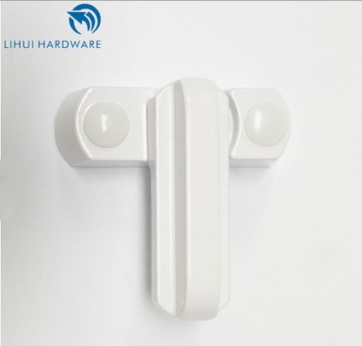 the light one T-shaped window /door handle Jammer sash lock handle latch protects child safety window locks