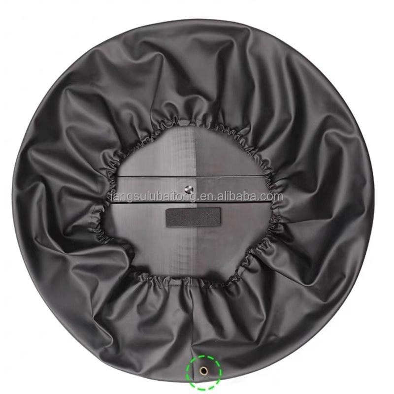 Gloss black Spare Wheel Cover Rear Tire Cover for Land Rover Defender 2020-2023