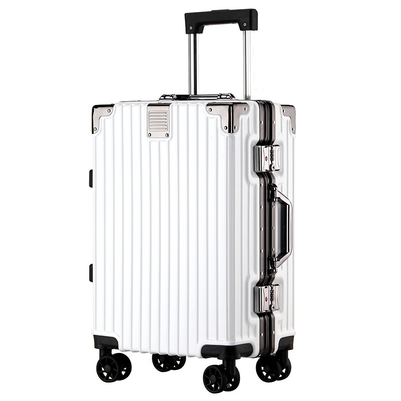 20' 22' 24' 26'Luggage Set Aluminium frame students trolley bags male sturdy business large capacity travel suitcase