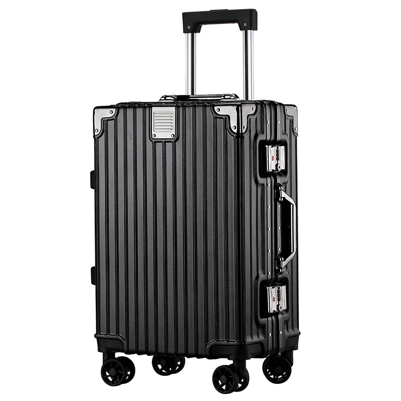 20' 22' 24' 26'Luggage Set Aluminium frame students trolley bags male sturdy business large capacity travel suitcase