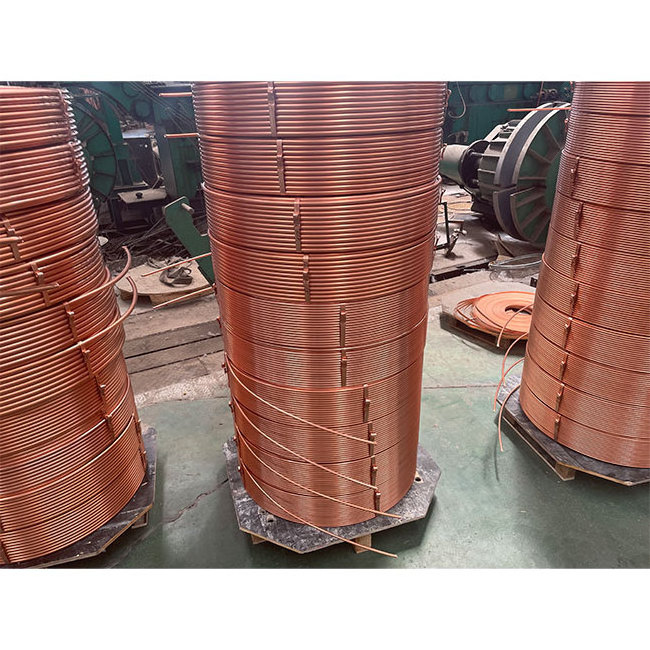 1m,2m,3m,6m copper capillary tube inner-grooved copper tube for ACR and Refrigeration