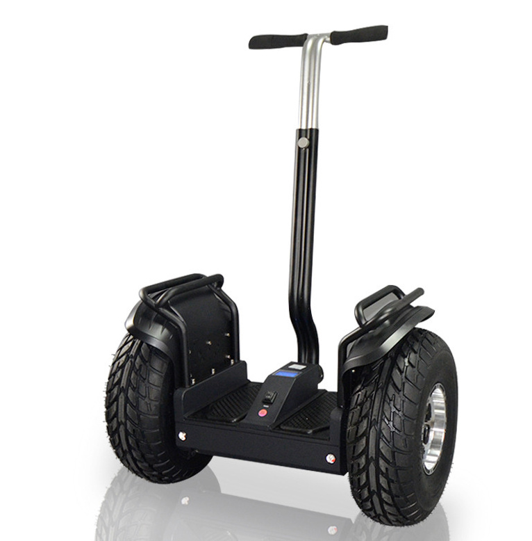 Beach Gyrocopter Foldable Big Two Wheels Self Balancing Electric Scooter With Handle