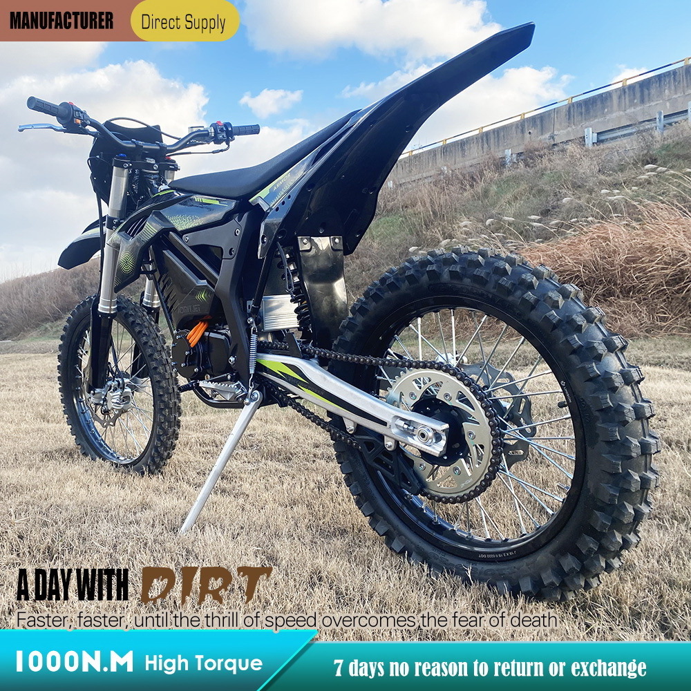 AdmitJet 20000 Watt Offroad Moto Cross Adult Dirt Ebike 72V Mountain Mota Bomber E Motorcycle Electric Dirt Bike