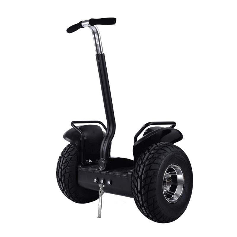 Beach Gyrocopter Foldable Big Two Wheels Self Balancing Electric Scooter With Handle