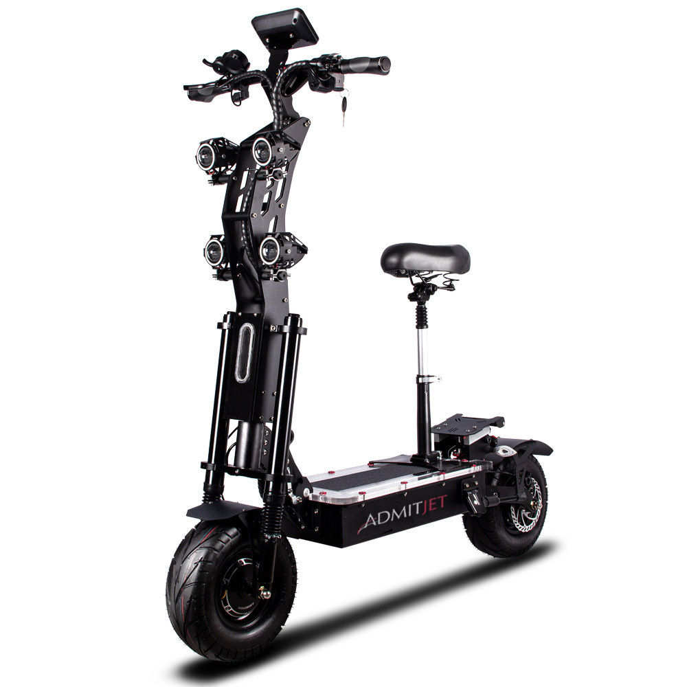 EU Warehouse 2021 China FLJ High Speed Adult 13 Zoll 72V 30Ah Off Road Dual Motor 6000W 7000W Fast E-Scooter Electric Scooter