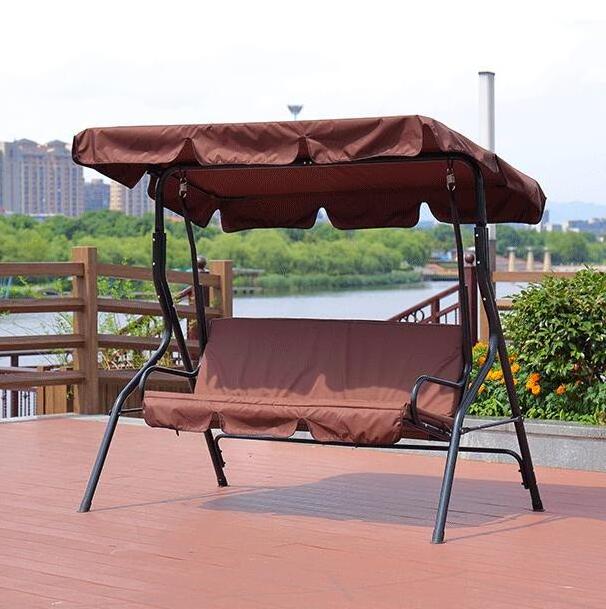 wholesale price outdoor patio  leisure metal adult party swing for home with canopy