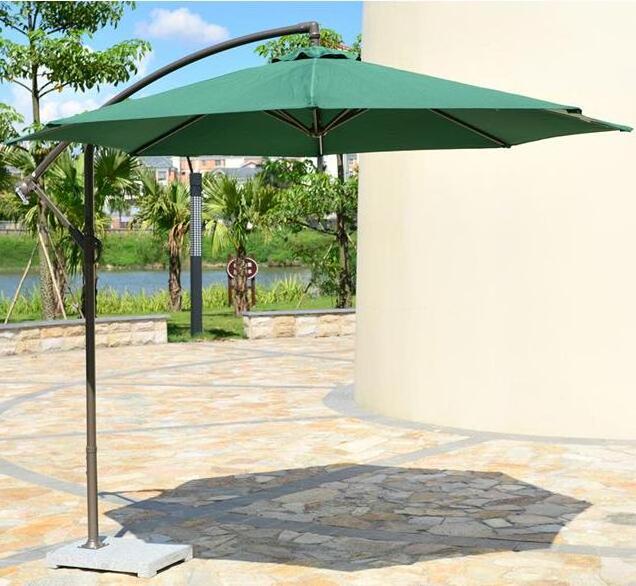 Parasol Outdoor Big Garden Sun Aluminum Windproof Patio Cantilever Umbrella