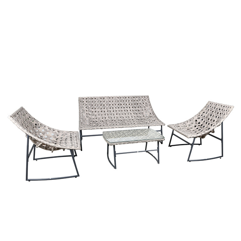 rattan wicker furniture sets outdoor small patio exterior rattan garden furniture set patio sofa balcony set