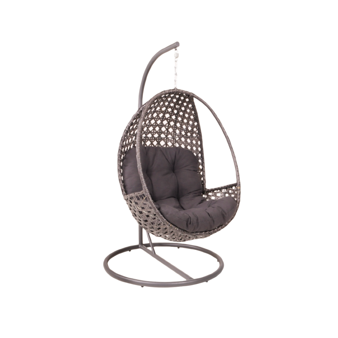 Garden furniture Hammock swinging patio ceiling rattan wicker outdoor round adult garden hanging egg swinging chair