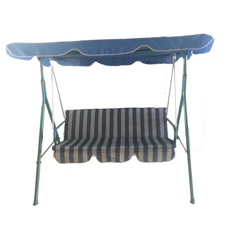 Hot Selling Luxury Outdoor Furniture Garden 3 Seaters Patio Swing Chair Hammock With Canopy