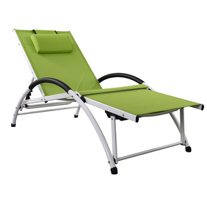 Outdoor Lounge Chair Beach Pool Sunbathing Lawn Lounger Recliner Chair Outside Tanning Chairs