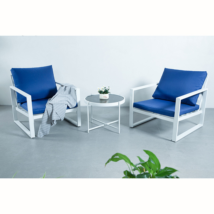 3 Piece Garden Furniture Outdoor Sofa Set Conversation Set with Cushions sofa outdoor