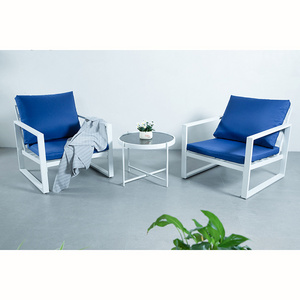 3 Piece Garden Furniture Outdoor Sofa Set Conversation Set with Cushions sofa outdoor