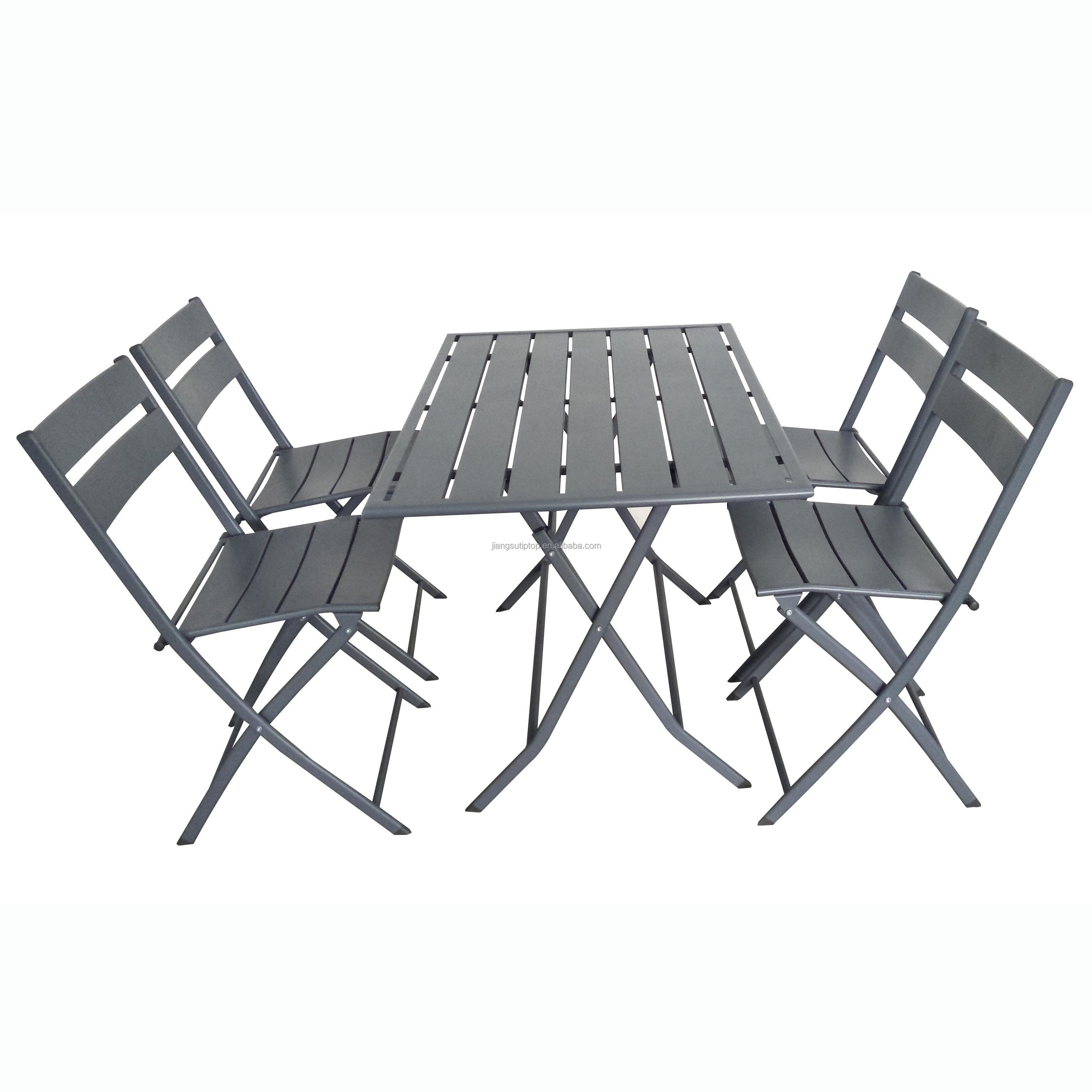 Garden sets,Best outdoor furniture Choice Products 3-Piece Patio Bistro Dining table Set,2 Folding Chairs