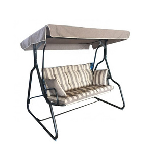 Excellent quality 3 seat hanging outdoor swing chair for adults