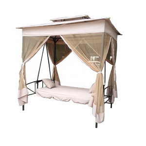 Wholesale Sun Canopy Garden Patio Hanging Swing Chair And Bed