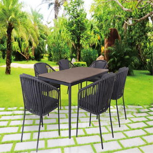 Restaurant Outdoor Furniture 2 Seat Sofa Set Balcony Sofa Garden Patio Furniture Sofa Outdoor Balcony Set