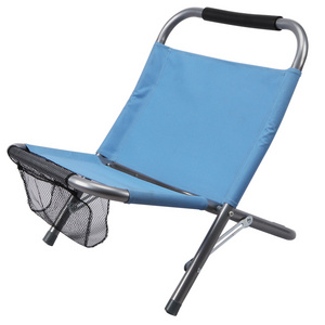 Outdoor Lightweight Steel Frame Portable Mini Folding fabric Fishing Beach Camping Chair With storage bag