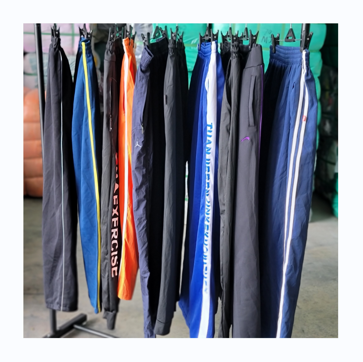 Factory direct used sports wear men and women used clothes bale second hand sport pants