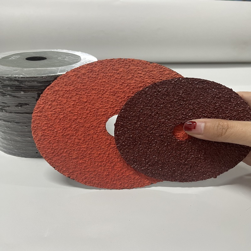 LIYING Aluminum Oxide Resin Fiber Disc Sanding Disc For Metal Stainless Steel Polishing Grinding