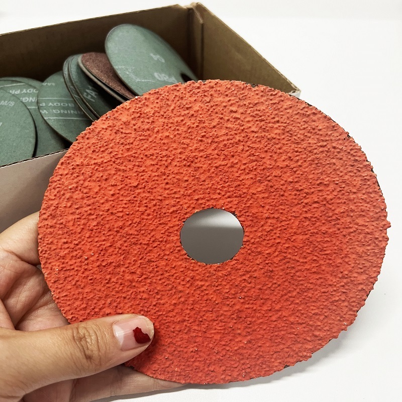 High Quality Ceramic/ Aluminum Oxide Abrasive Resin Fiber Disc For Grinding Car