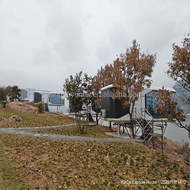 Yuntai Capsule House Prefabricated Tiny House Modular Villas