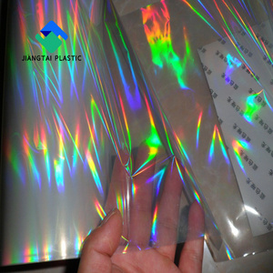 Jiangtai  Shiny Holographic Rainbow BOPP Laser Film for Packing and Laminating