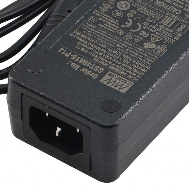 MeanWell Black Desktop AC DC 5V 8v 12V 15V 18V 24V 28V 30V Chargers Batteries Power supply 1a 2a 3a 4a 5a 6a 8a 10a Adapter